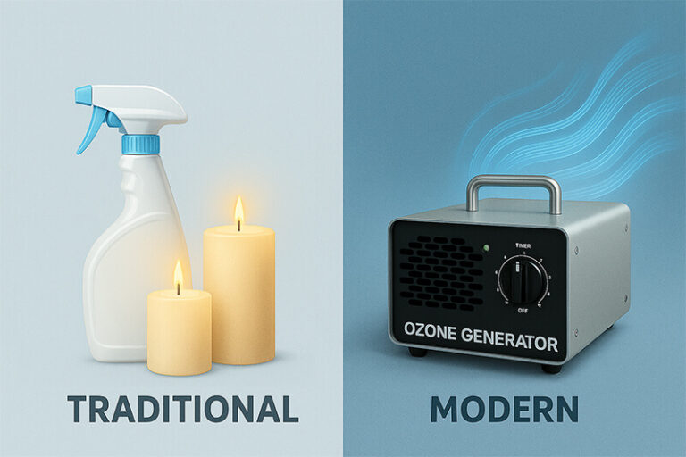 Ozone vs Traditional Odor Removal