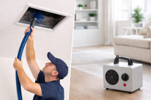 Air Duct Cleaning and Ozone Shock Treatment